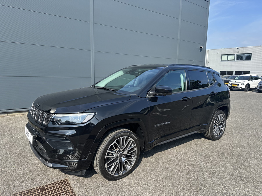 Jeep Compass 1.5T e-Hybrid Summit (Leder incl verwarming/koeling/geheugen - Elektrische Klep - Adaptieve Cruise C