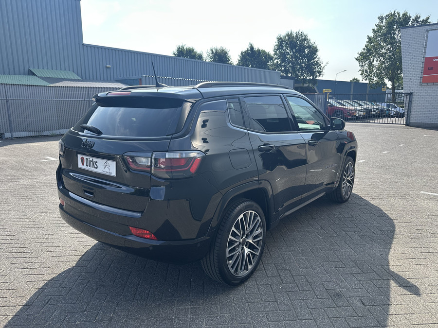 Jeep Compass 1.5T e-Hybrid Summit (Leder incl verwarming/koeling/geheugen - Elektrische Klep - Adaptieve Cruise C