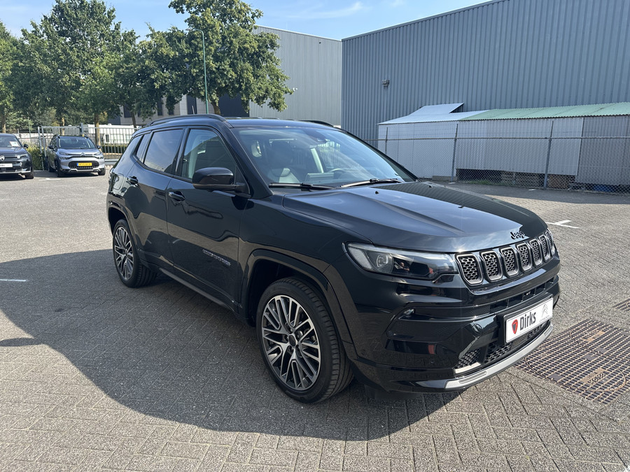 Jeep Compass 1.5T e-Hybrid Summit (Leder incl verwarming/koeling/geheugen - Elektrische Klep - Adaptieve Cruise C