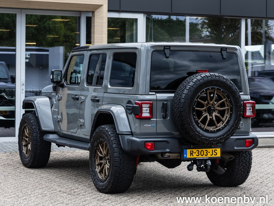 Jeep Wrangler 4XE 380 SAHARA 4x4 Automaat FUEL LM / BESTOP SUNRIDER / ENZ