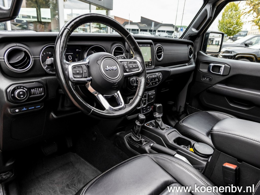 Jeep Wrangler 4XE 380 SAHARA 4x4 Automaat FUEL LM / BESTOP SUNRIDER / ENZ