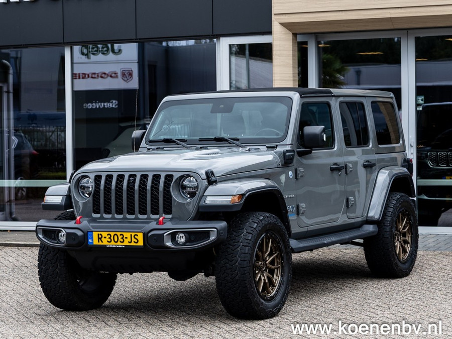 Jeep Wrangler 4XE 380 SAHARA 4x4 Automaat FUEL LM / BESTOP SUNRIDER / ENZ