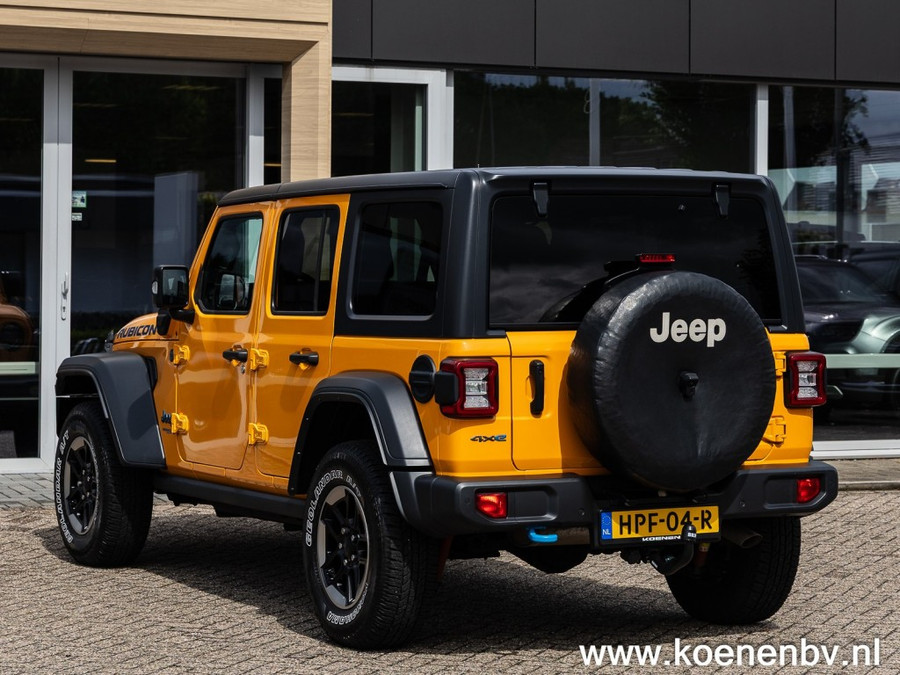 Jeep Wrangler 4xe 380pk 4x4 Autom. RUBICON LEER / ADAPTIVE CRUISE / CLIMA