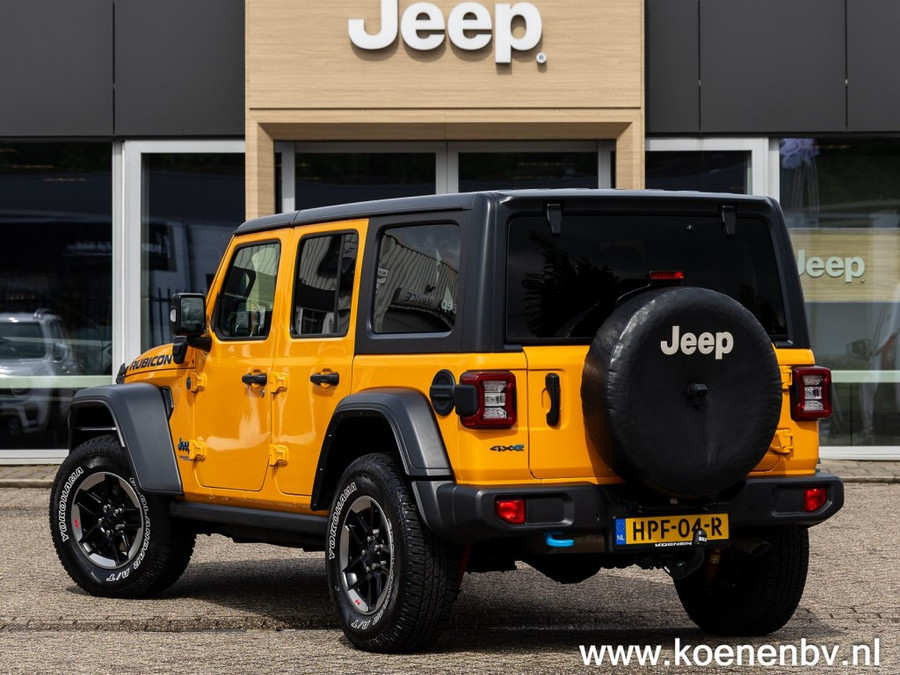 Jeep Wrangler 4xe 380pk 4x4 Autom. RUBICON LEER / ADAPTIVE CRUISE / CLIMA