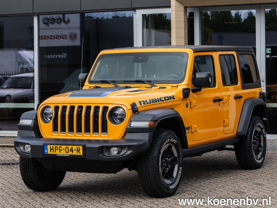 Jeep Wrangler 4xe 380pk 4x4 Autom. RUBICON LEER / ADAPTIVE CRUISE / CLIMA