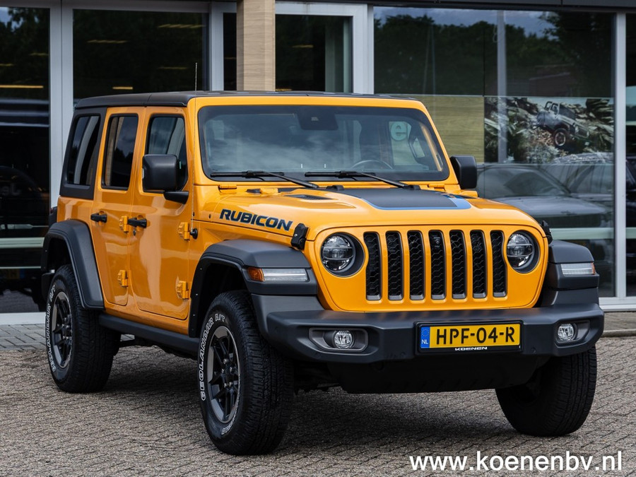 Jeep Wrangler 4xe 380pk 4x4 Autom. RUBICON LEER / ADAPTIVE CRUISE / CLIMA