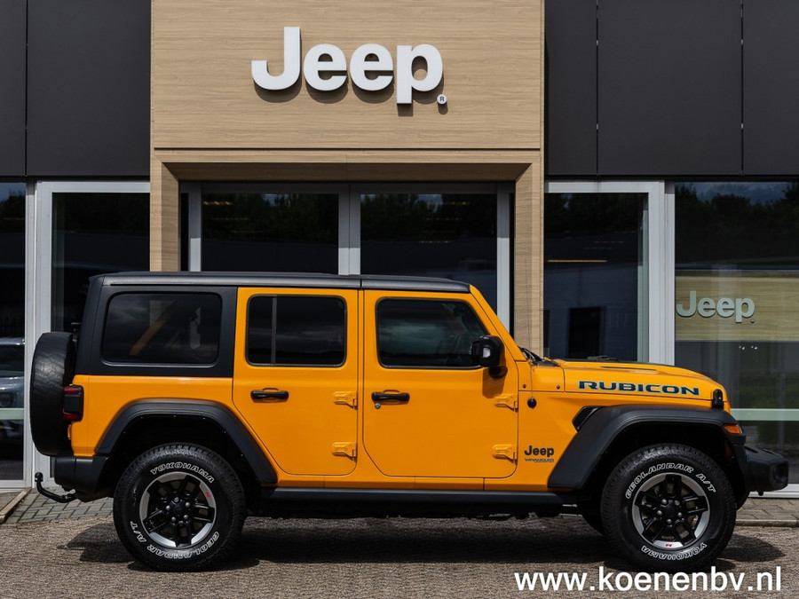 Jeep Wrangler 4xe 380pk 4x4 Autom. RUBICON LEER / ADAPTIVE CRUISE / CLIMA