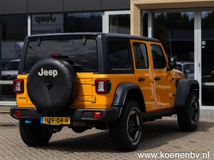 Jeep Wrangler 4xe 380pk 4x4 Autom. RUBICON LEER / ADAPTIVE CRUISE / CLIMA