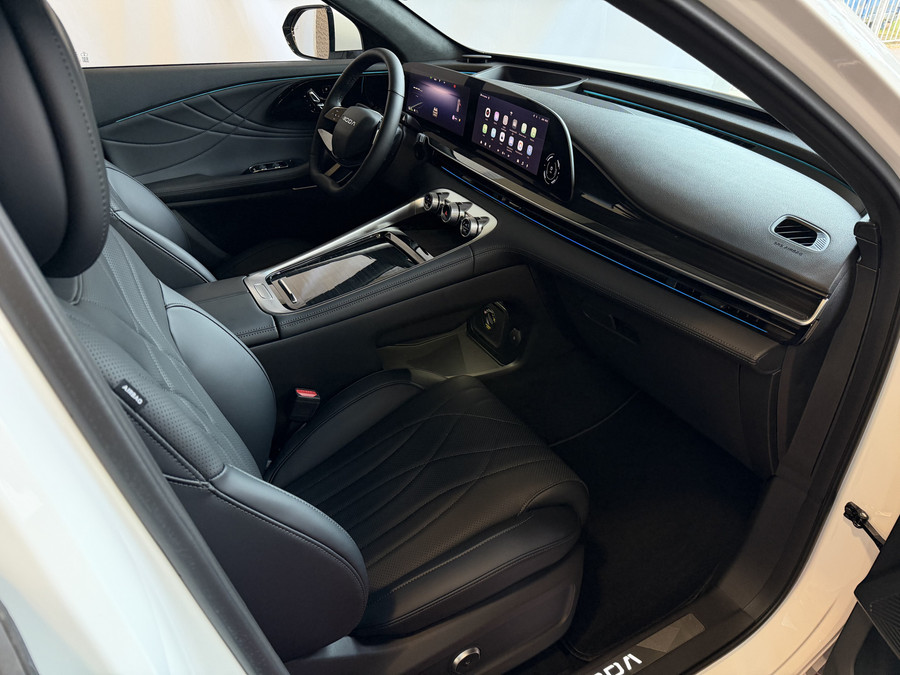 Omoda 9 OMODA 9 PREMIUM AWD 538 PK | DIV.KLEUREN UIT VOORRAAD LEVERBAAR | Stary White | FULL OPTIONS PHEV SU