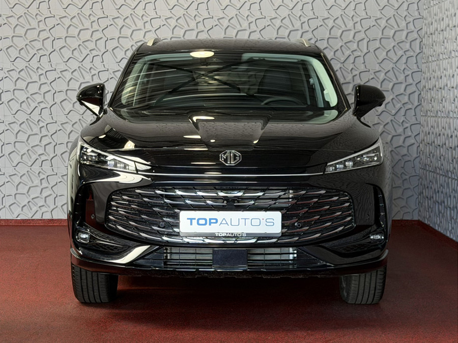 MG MG HS PHEV 1.5 TGDI LUXURY PHEV PLUG-IN HYBRIDE | LEER | 272PK NIEUWE AUTO | >1.000 KM TOTAAL BEREIK | 360° CAM