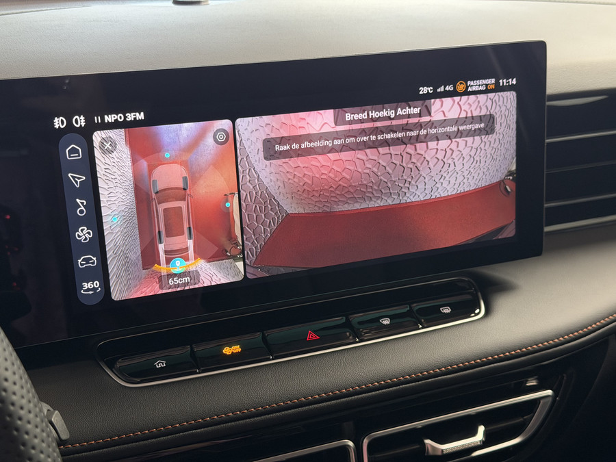 MG MG HS PHEV 1.5 TGDI LUXURY PHEV PLUG-IN HYBRIDE | LEER | 272PK NIEUWE AUTO | >1.000 KM TOTAAL BEREIK | 360° CAM