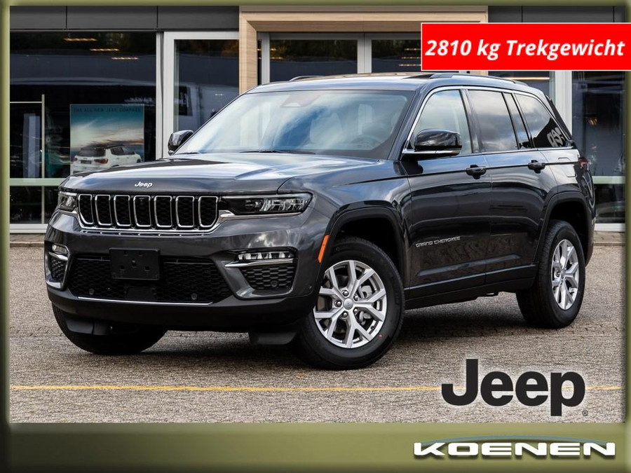 Jeep Grand Cherokee GEEN BPM !!! 3.6i V6 4x4 Aut Limited / 2810Kg trekgew / Grijs ke