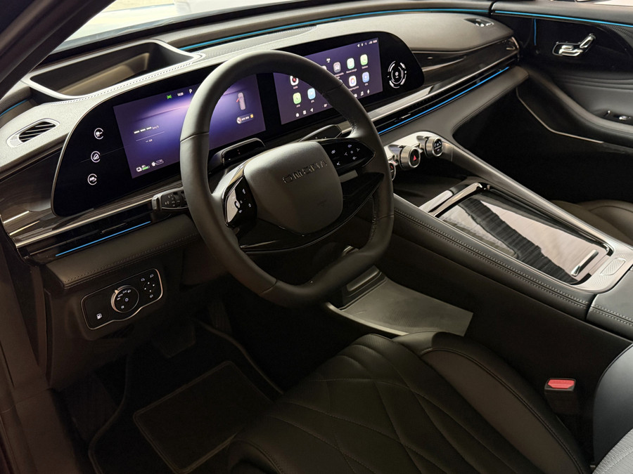 Omoda 9 OMODA 9 PREMIUM AWD | 145 KM ELEKTRISCH | 538 PK | MAT ZWART