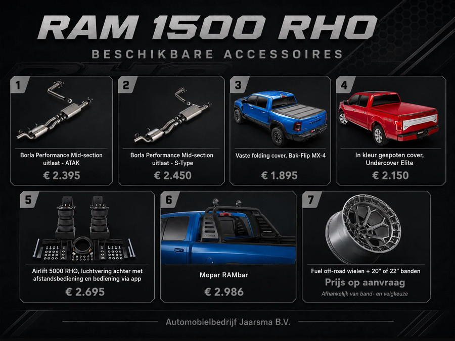 Dodge RAM 1500 RHO 549pk Hurricane High Output CrewCab