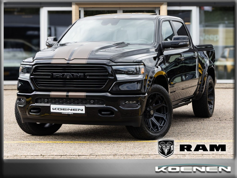 Dodge RAM Pickup 5.7 V8 4x4 Aut. Laramie Sport Automaat LPG G3/ PANO/ LEER/ LPG/NIGHT STRIPING