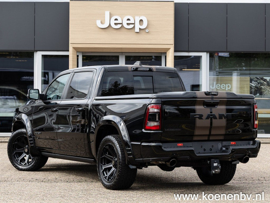 Dodge RAM Pickup 5.7 V8 4x4 Aut. Laramie Sport Automaat LPG G3/ PANO/ LEER/ LPG/NIGHT STRIPING