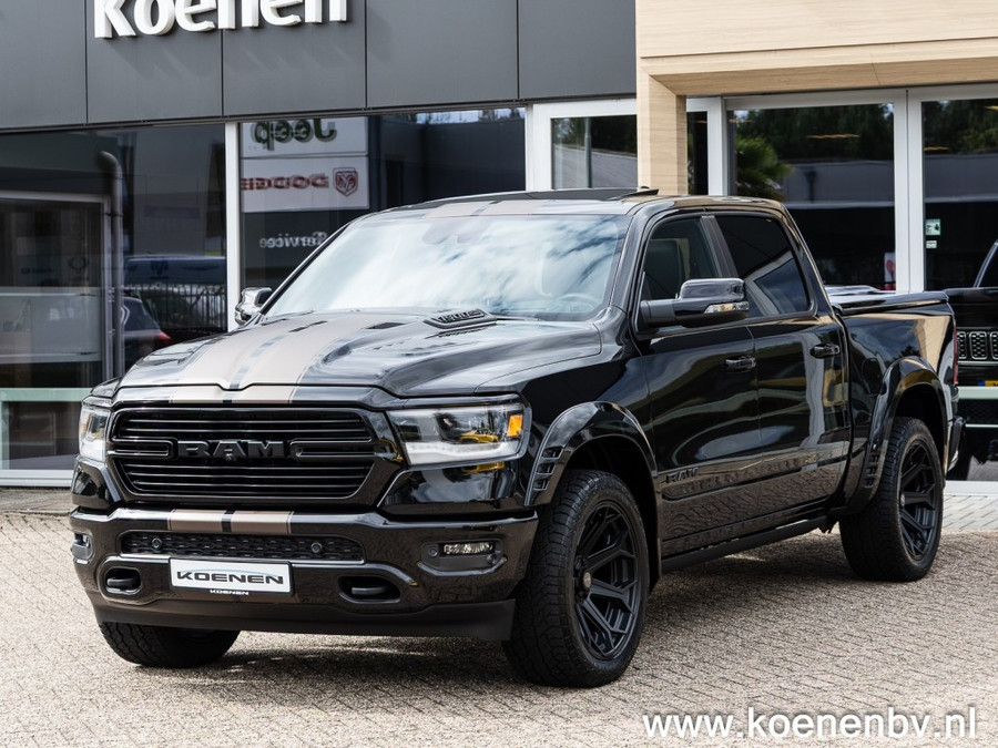 Dodge RAM Pickup 5.7 V8 4x4 Aut. Laramie Sport Automaat LPG G3/ PANO/ LEER/ LPG/NIGHT STRIPING