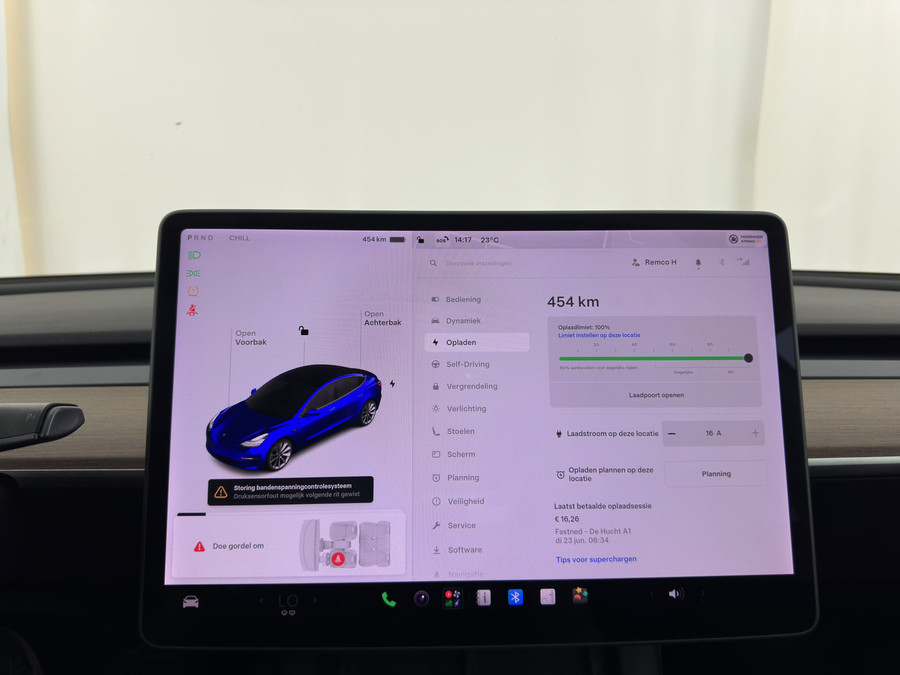 Tesla Model 3 Long Range AWD 75 kWh [3-Fase-11kW ] {SoH-82%}