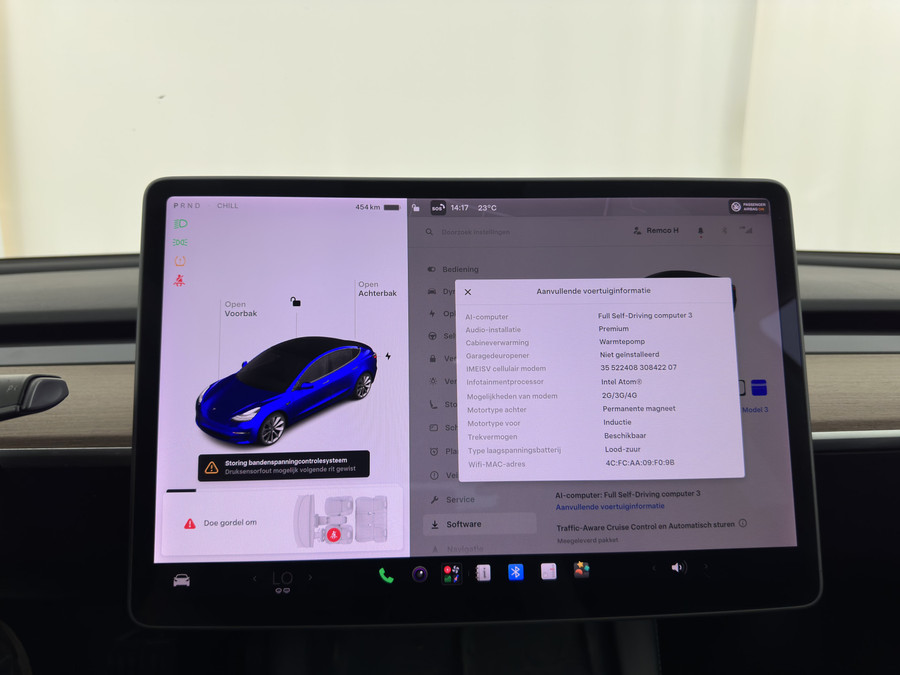 Tesla Model 3 Long Range AWD 75 kWh [3-Fase-11kW ] {SoH-82%}