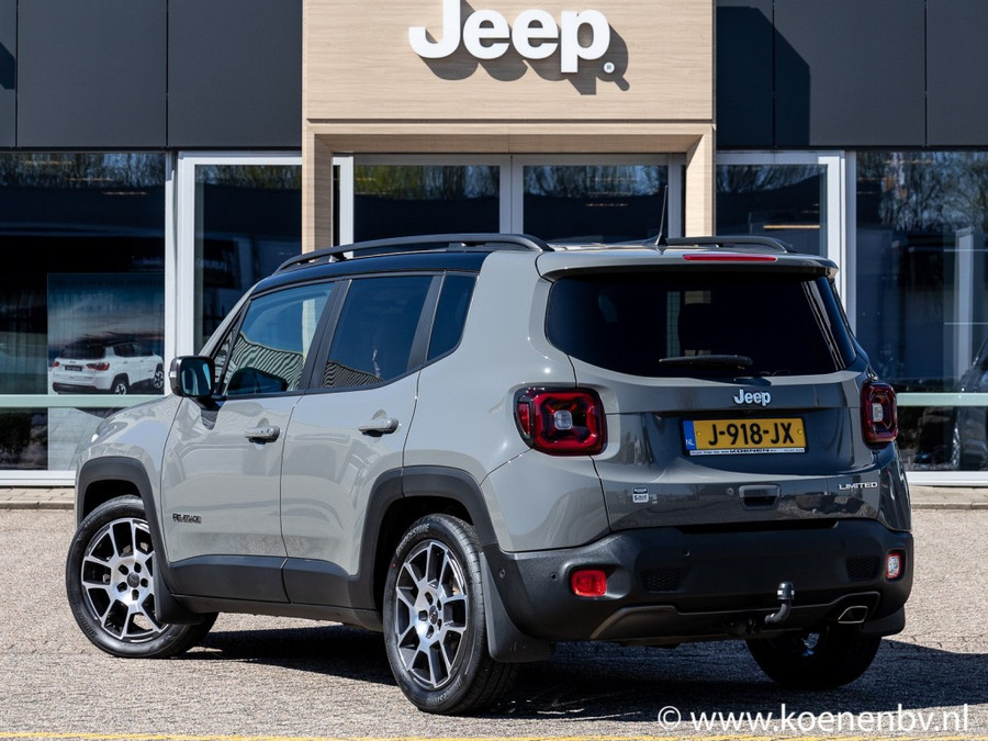 Jeep Renegade 1.3T DDCT Limited Autom. CLIMATE C. / ADAPTIVE C. / TREKHAAK