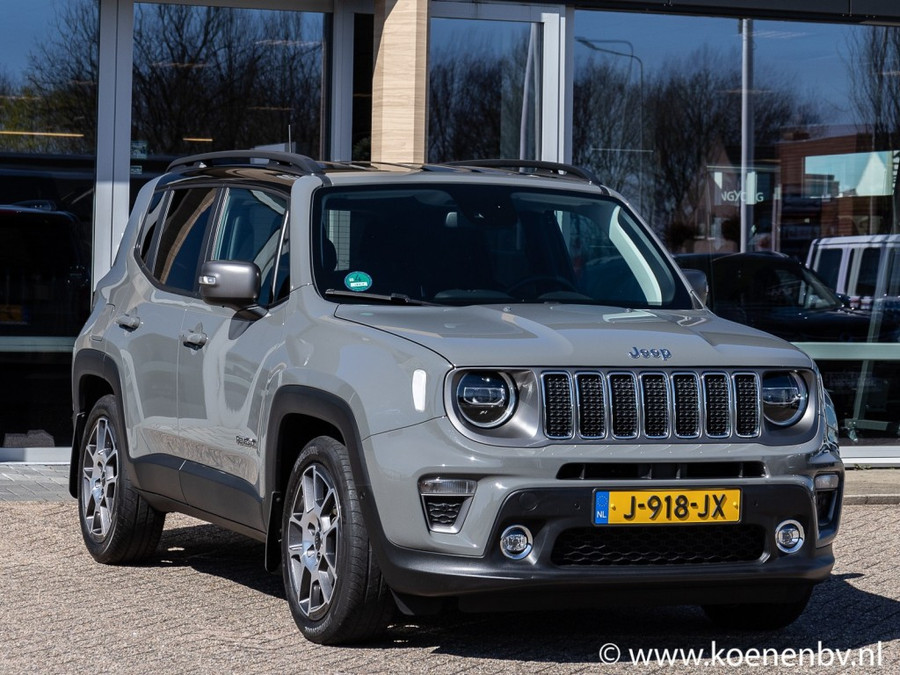 Jeep Renegade 1.3T DDCT Limited Autom. CLIMATE C. / ADAPTIVE C. / TREKHAAK