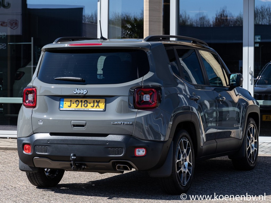 Jeep Renegade 1.3T DDCT Limited Autom. CLIMATE C. / ADAPTIVE C. / TREKHAAK