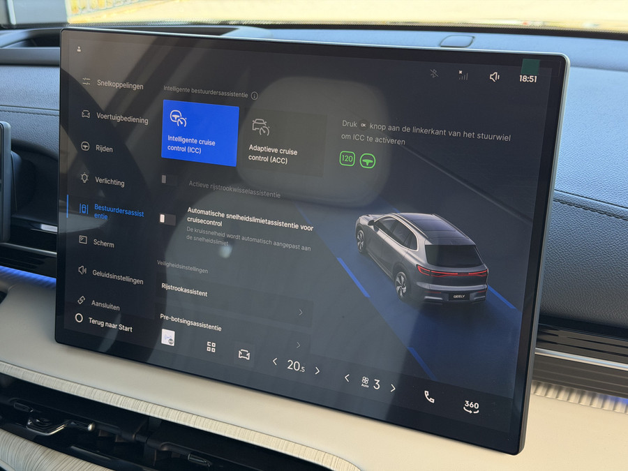 Geely E5 Max+ 68 kWh | 475 km WLTP | 8 Jaar Garantie | Pano | Elektr. Achterklep | 360° Camera | Warmtepomp |