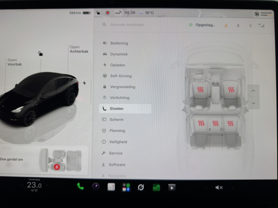 Tesla Model Y Long Range AWD 75 kWh (3-Fase-11kW) {SoH-87%}