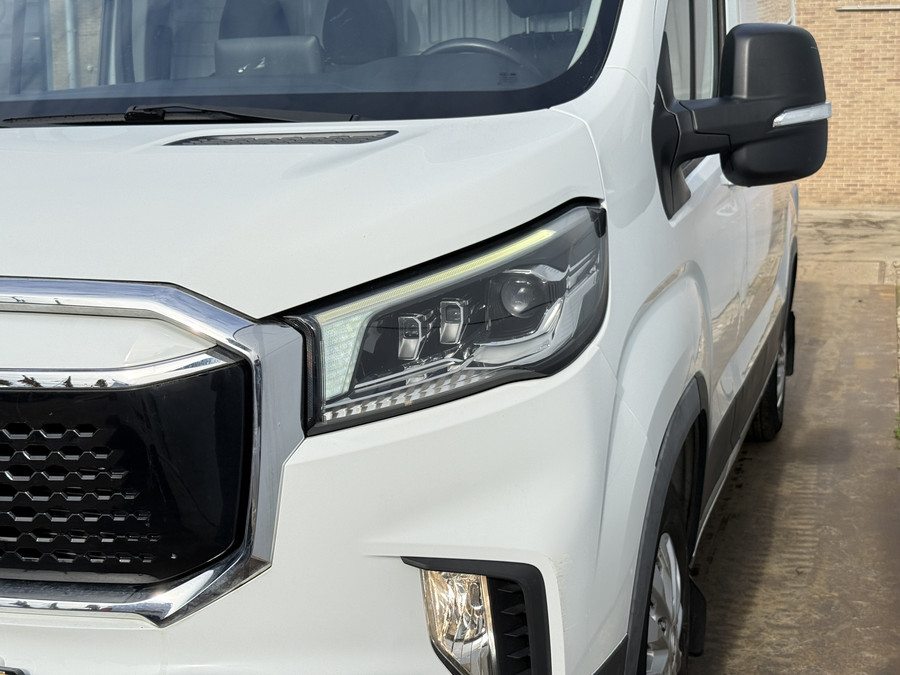 Maxus eDeliver 9 72kWh 204PK L2H2 280km Stad WLTP Snelladen LED Carplay Cruise control Camera Airco Parkeersensoren v