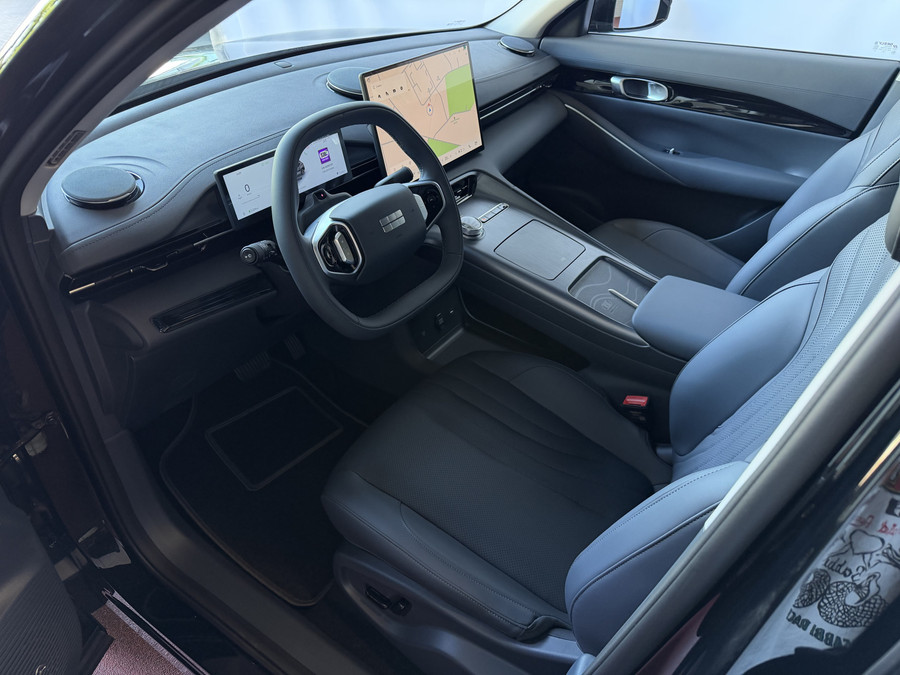 Geely E5 Pro+ 68 kWh | LONG RANGE 475 Km wltp | 8 Jaar Garantie | Verwarmde & Gekoelde Stoelen | 360° View | 