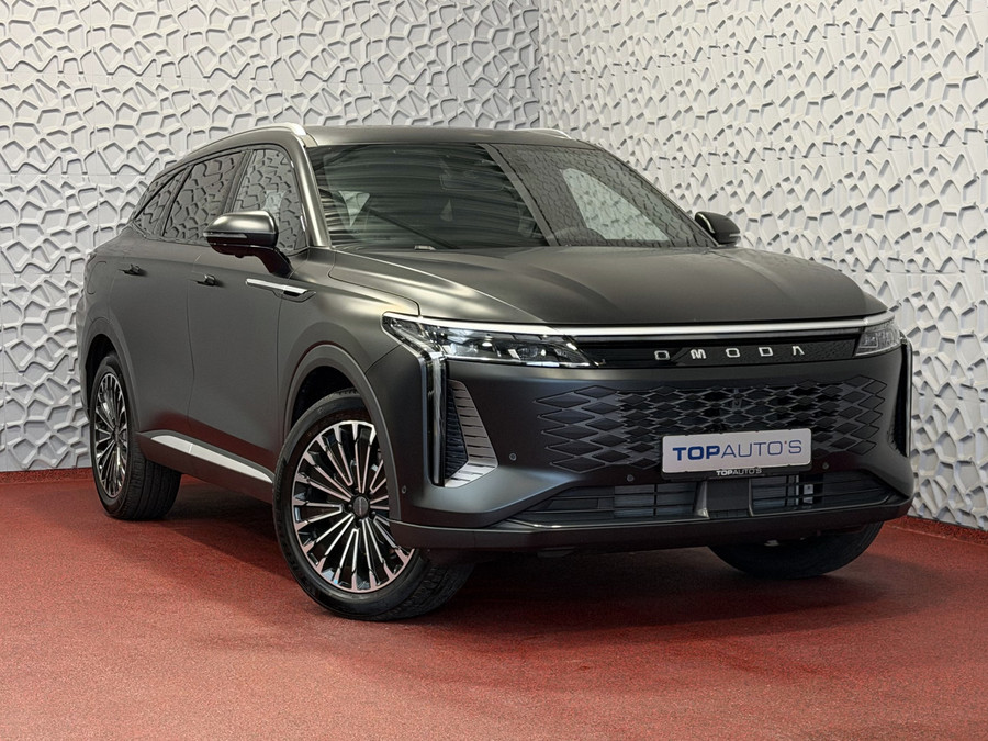 Omoda 9 OMODA 9 PREMIUM AWD | 145 KM ELEKTRISCH | 538 PK | MAT ZWART