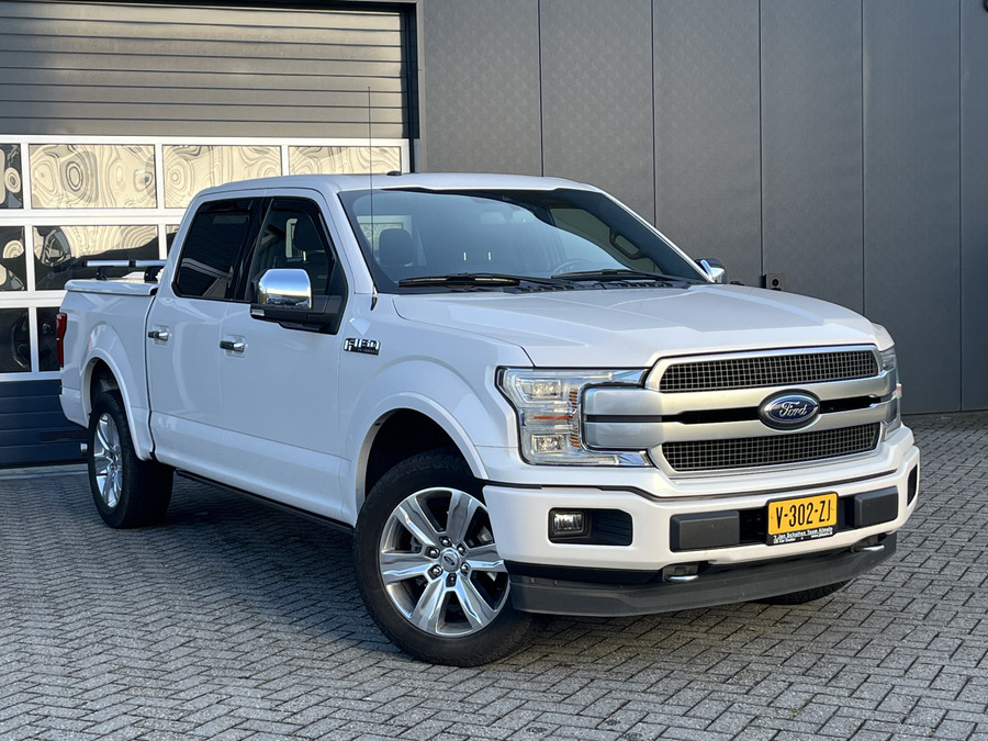 Ford F-150 Platinum EcoBoost 370PK SuperCrew | LPG | Laadbakklep | Trekhaak | Panodak | 10-Traps Automaat