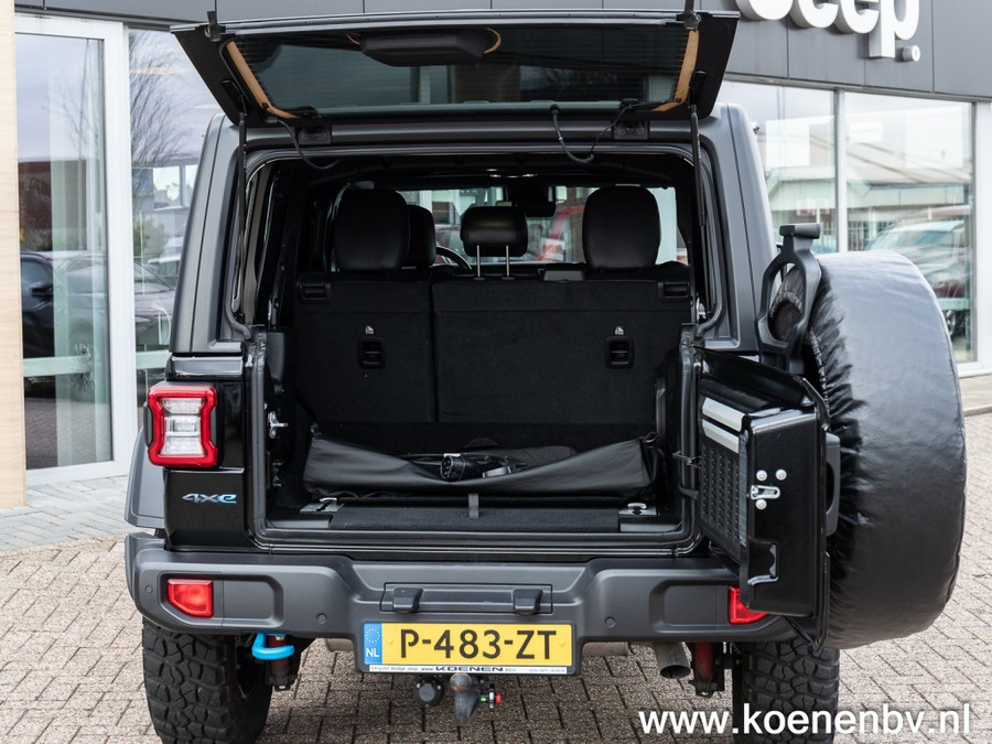 Jeep Wrangler 4XE 380pk 4X4 Autom. Rubicon LEER / CLIMA / TREKHAAK