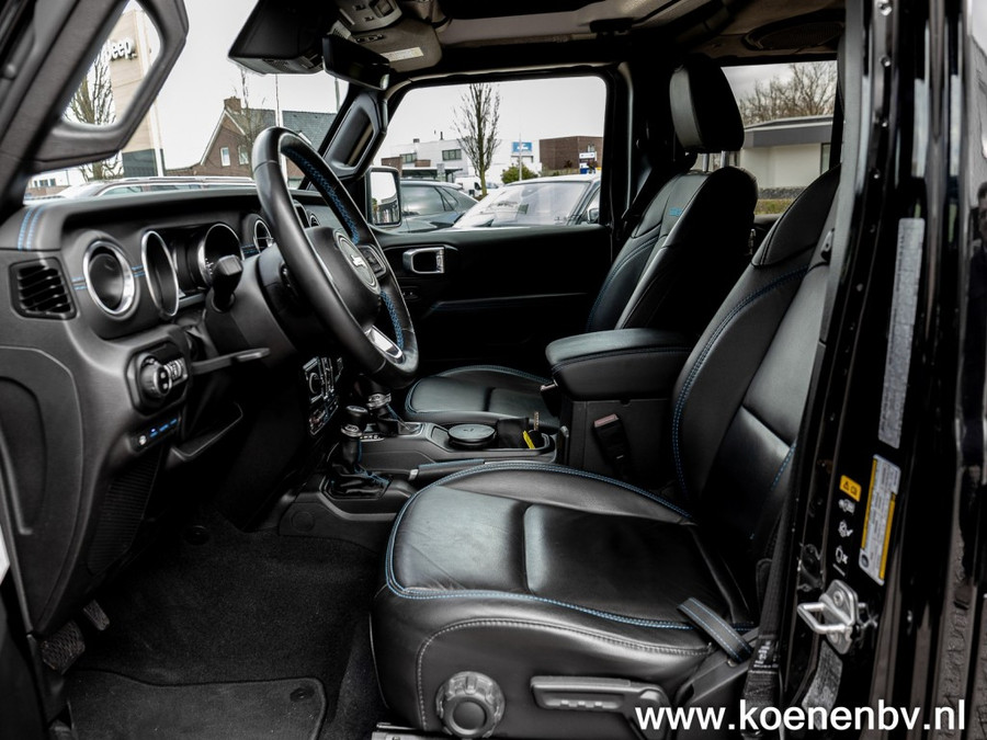 Jeep Wrangler 4XE 380pk 4X4 Autom. Rubicon LEER / CLIMA / TREKHAAK