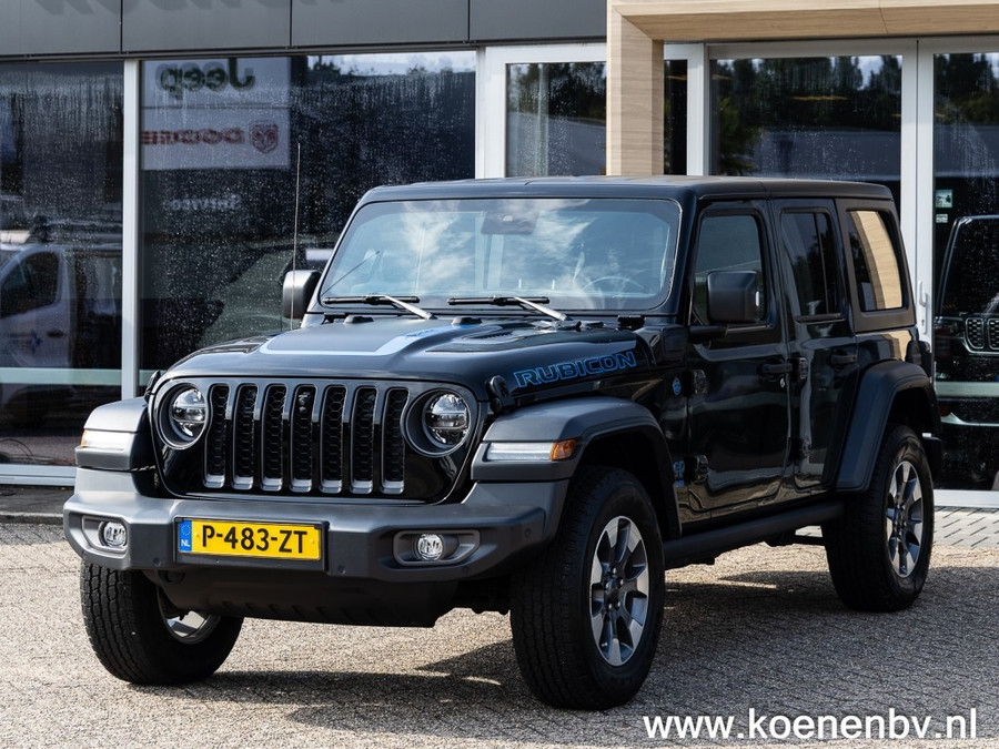 Jeep Wrangler 4XE 380pk 4X4 Autom. Rubicon LEER / CLIMA / TREKHAAK