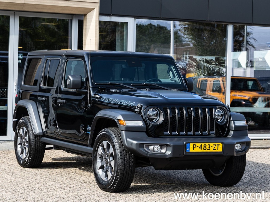 Jeep Wrangler 4XE 380pk 4X4 Autom. Rubicon LEER / CLIMA / TREKHAAK