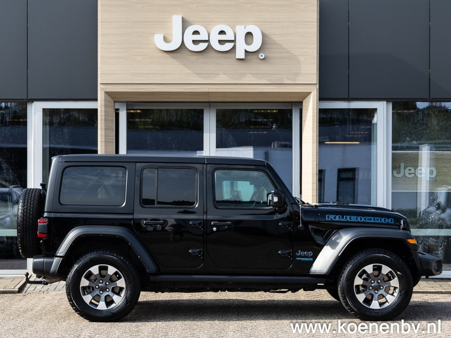 Jeep Wrangler 4XE 380pk 4X4 Autom. Rubicon LEER / CLIMA / TREKHAAK