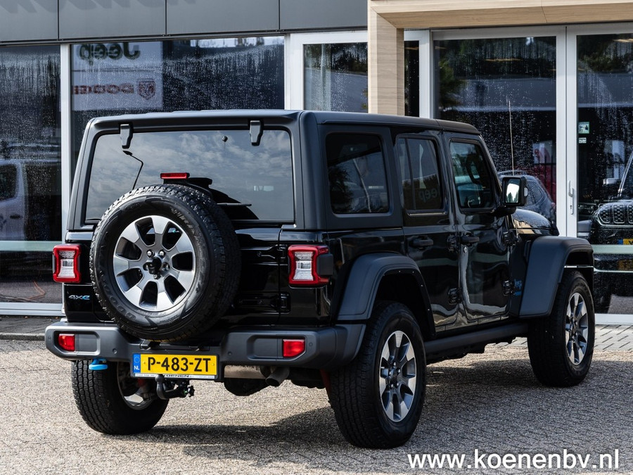 Jeep Wrangler 4XE 380pk 4X4 Autom. Rubicon LEER / CLIMA / TREKHAAK