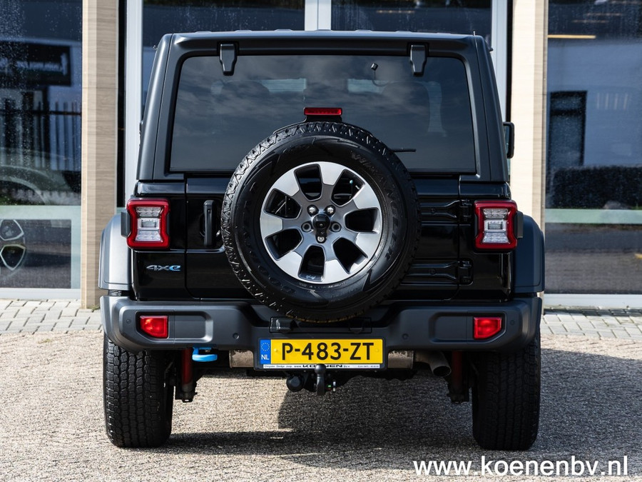 Jeep Wrangler 4XE 380pk 4X4 Autom. Rubicon LEER / CLIMA / TREKHAAK