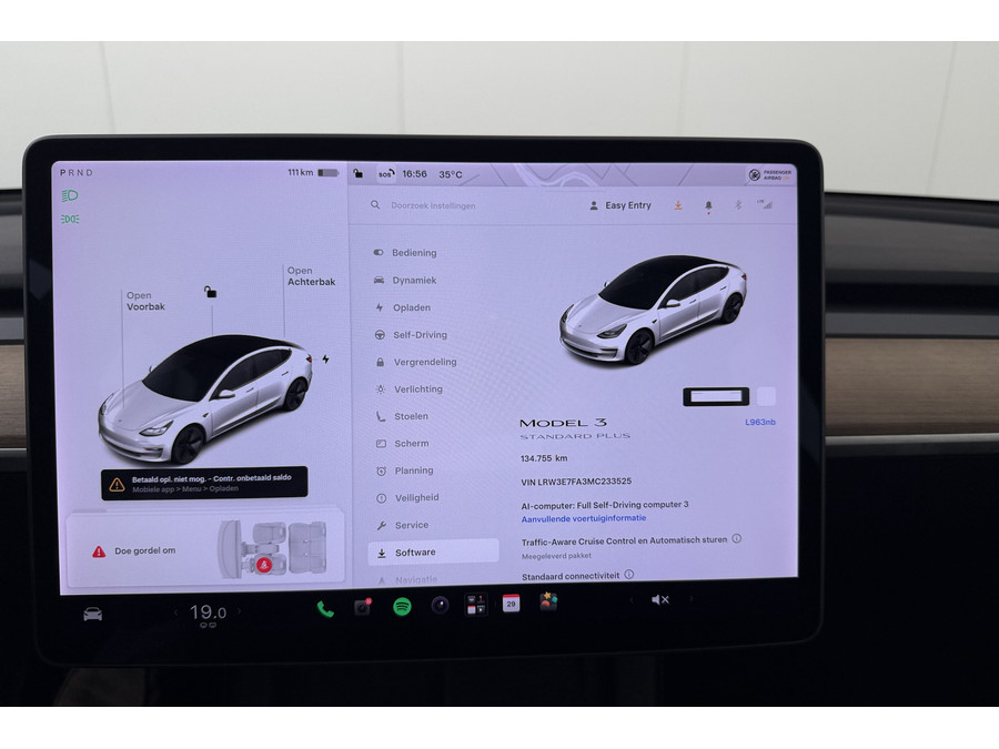 Tesla Model 3 Standard RWD Plus 60 kWh