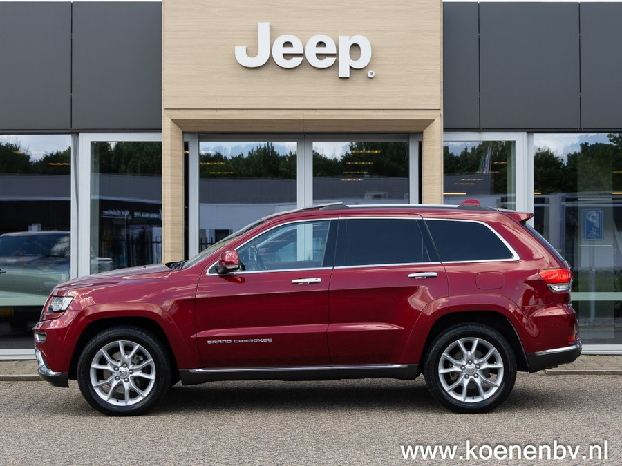 Jeep Grand Cherokee Summit 3.0 V6 CRD 6 Cil Diesel 250Pk Grijs kenteken