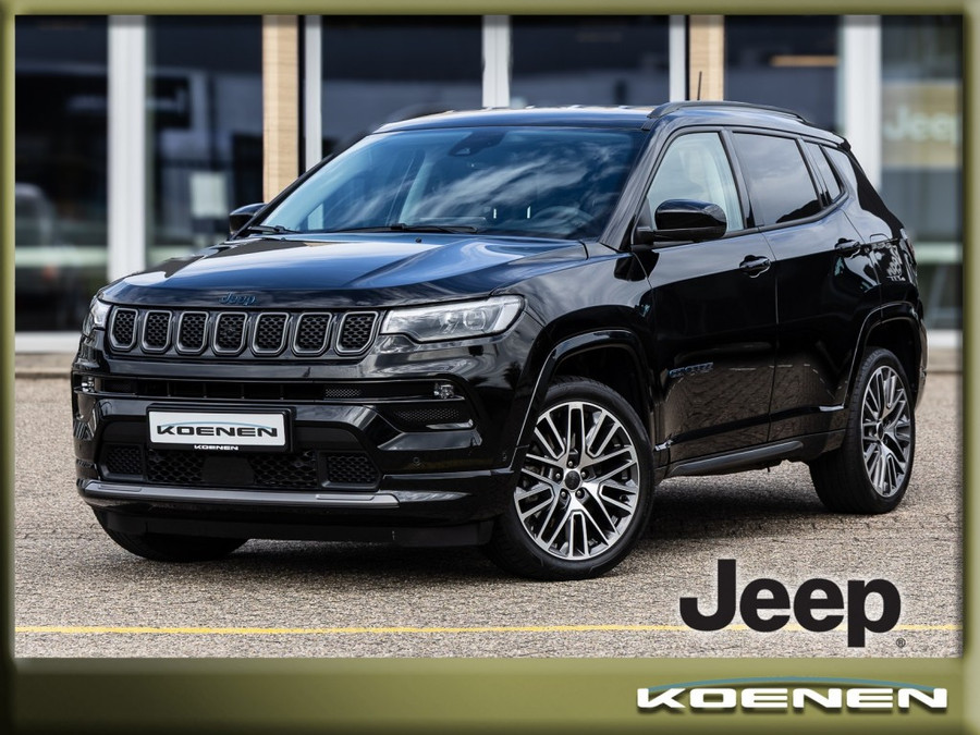 Jeep Compass SUMMIT 1.3T 240PK 4xe PHEV Plug Inn Hybrid Nieuwstaat