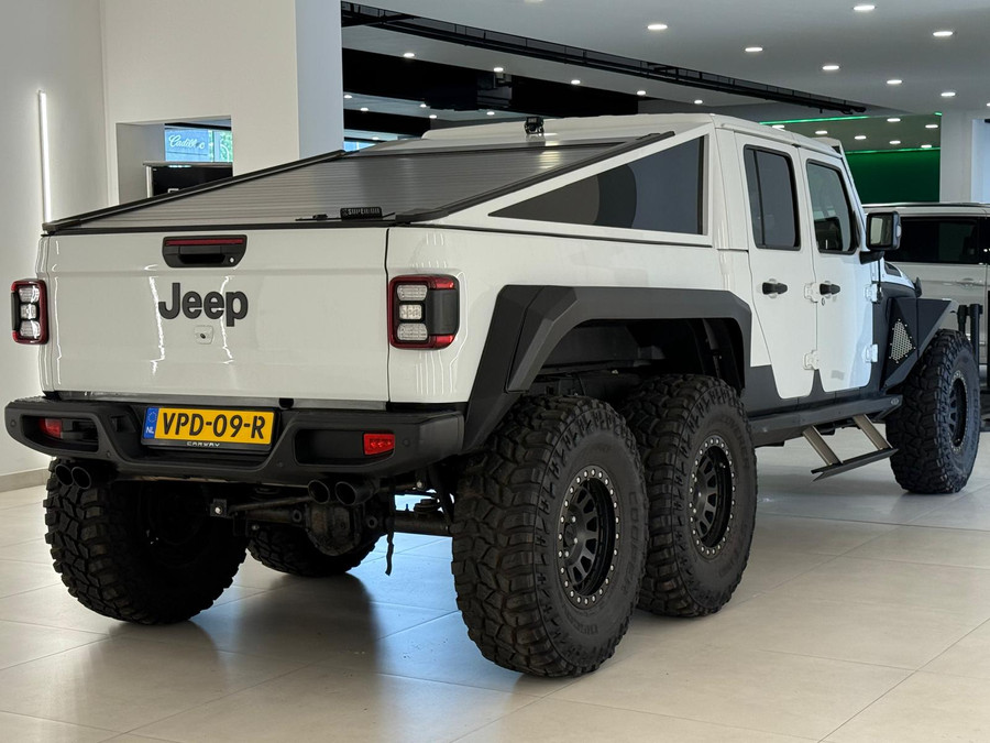 Jeep GLADIATOR Greenhill 6x6 Uniek Lier Leder Brute machine