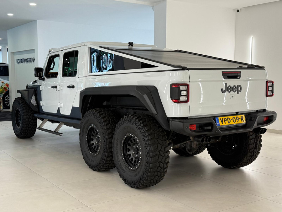 Jeep GLADIATOR Greenhill 6x6 Uniek Lier Leder Brute machine