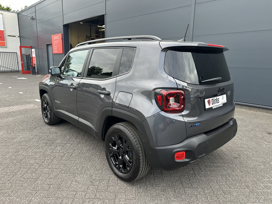 Jeep Renegade 4xe 240PK Plug-in Hybrid The North Star (Schuif/kantel Dak - Navigatie - Camera - Stuur & Stoel verw