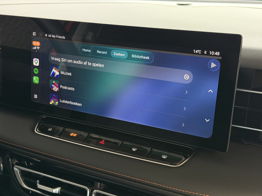 MG MG HS PHEV 1.5 TGDI LUXURY PHEV PLUG-IN HYBRIDE | LEER | 272PK NIEUWE AUTO | >1.000 KM TOTAAL BEREIK | 360° CAM