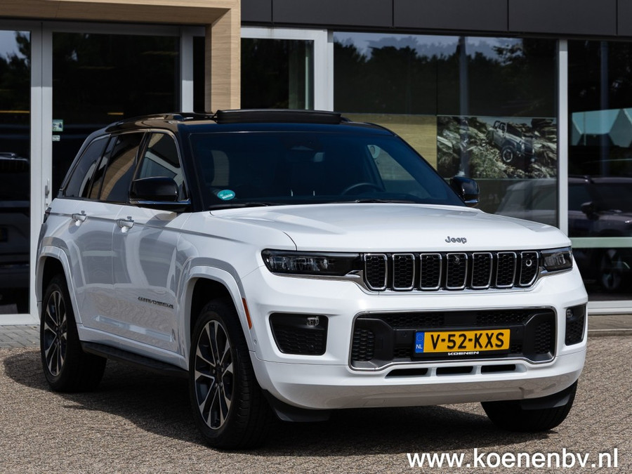 Jeep Grand Cherokee 3.6 V6 4x4 Automaat Overland LUCHTVERING / LEER / FULL OPTIONS