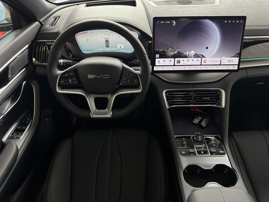 BYD SEAL U 217PK PHEV BOOST 18,3KW PANO HEADUP 360.CAM STOEL/STUUR VERW STOEL.VENTILATIE INFINITY/AUDIO
