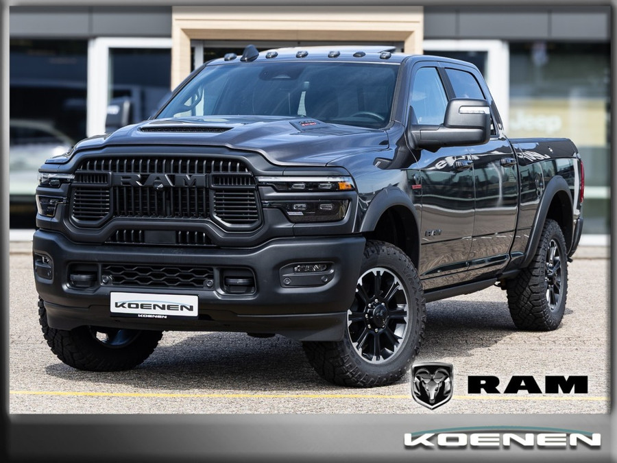 Dodge RAM 2500 Rebel 6.7 Cummins Diesel High O Rebel High Output 420PK 1.475 Nm C RIJBEWIJS VRACHTWAGEN BPM VRIJ