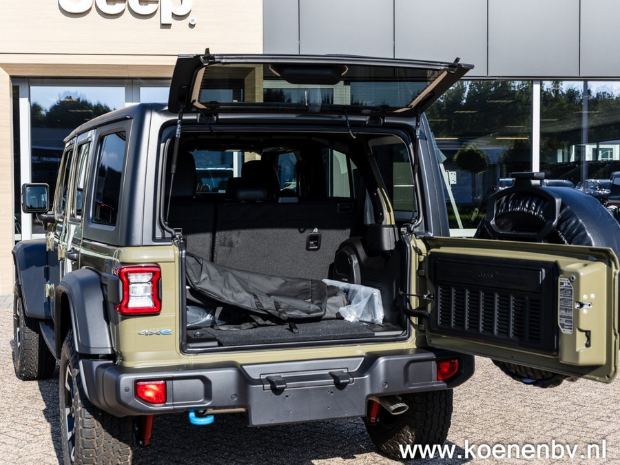 Jeep Wrangler 4xE 380pk Auto. 4x4 RUBICON 1941 2500 KG Trekgewicht